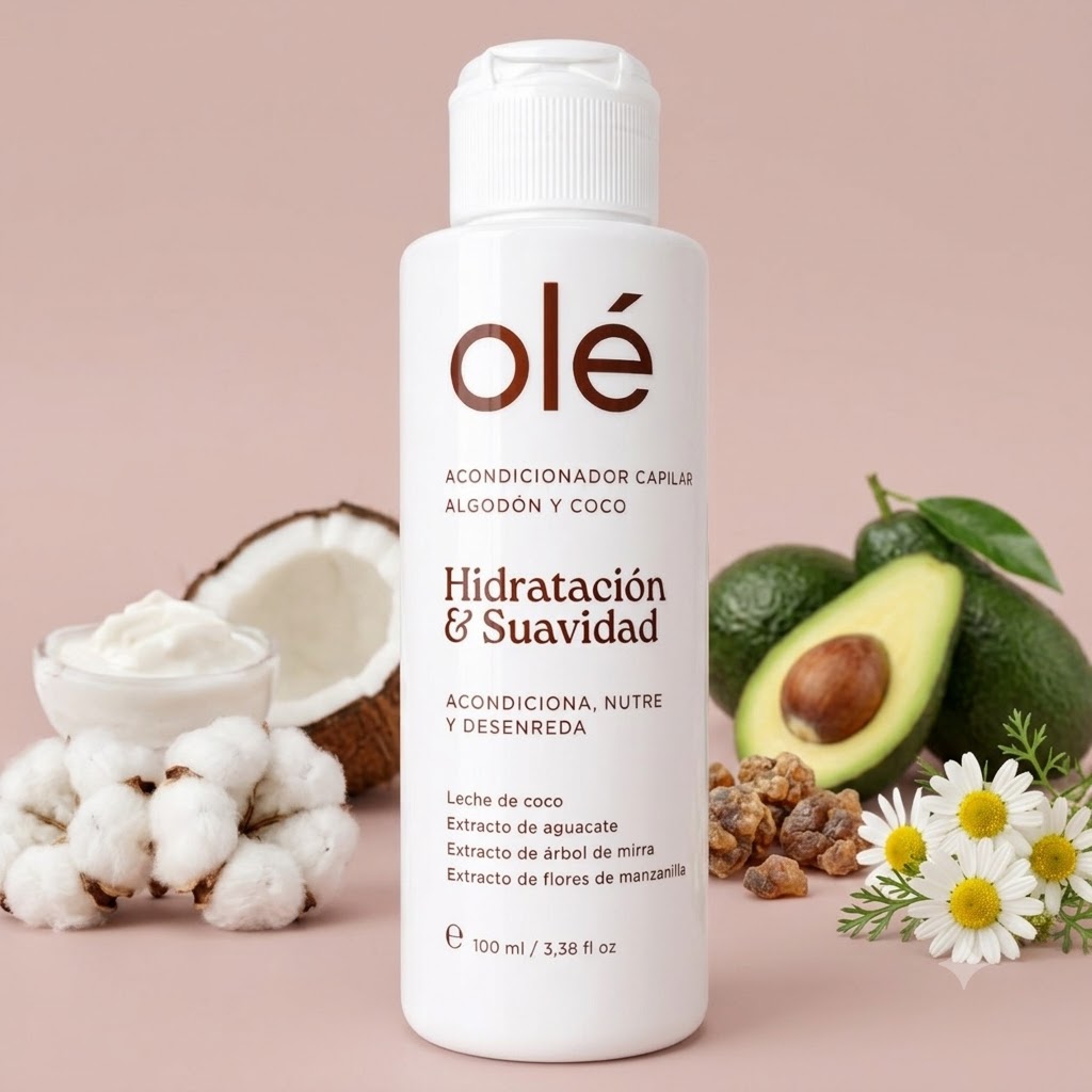 MINI ACONDICIONADOR ALGODON Y COCO - 100ml - Image 2