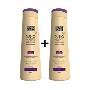 KIT CAPILAR TONO SOBRE TONO RUBIO MARFIL - 350ml