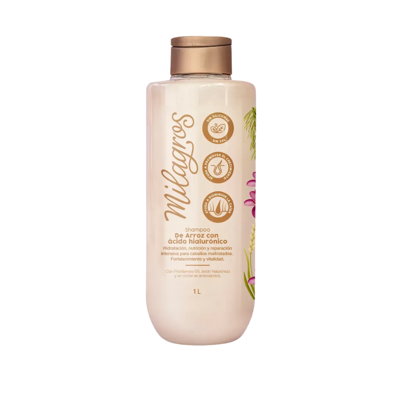 SHAMPOO DE ARROZ MILAGROS - 1000ml