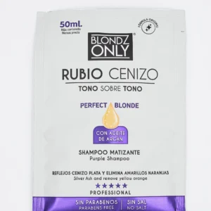 SACHET SHAMPOO MATIZANTE RUBIO CENIZO - 50ml