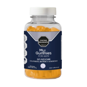 GOMITAS BIOTINA Y COLAGENO PARA HOMBRES (45 gomitas)